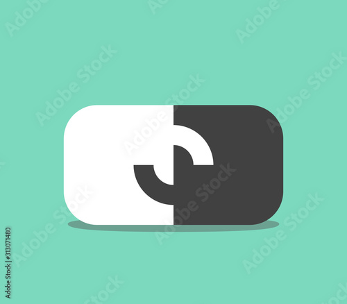 Two unusual puzzle pieces