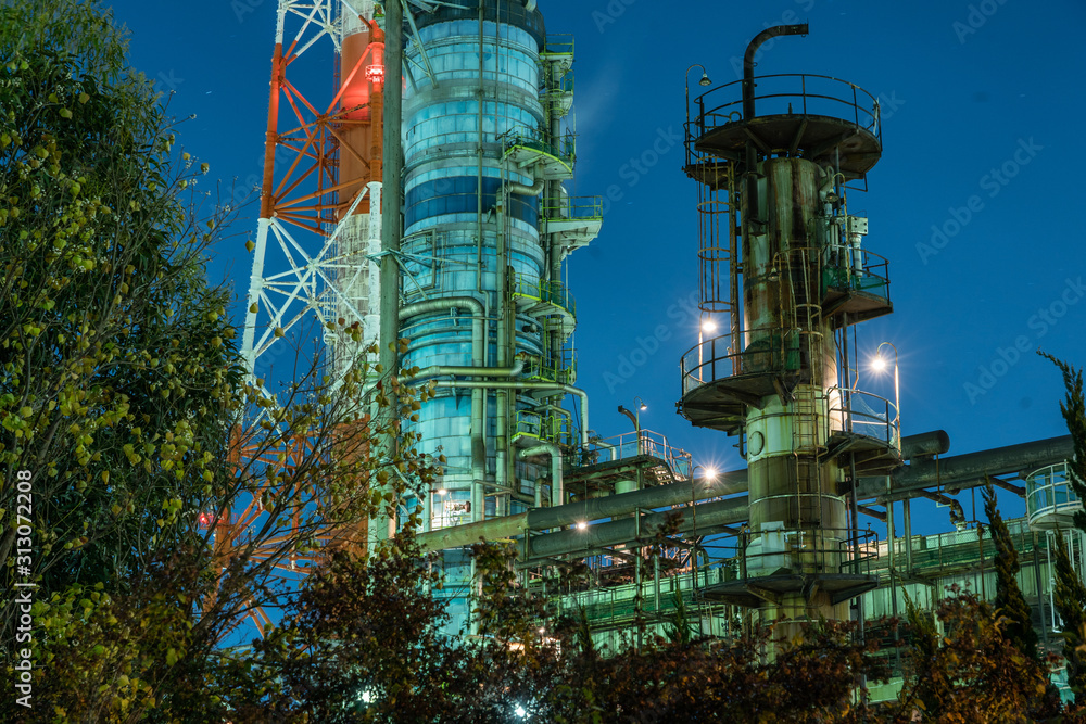 Obraz premium 工場夜景