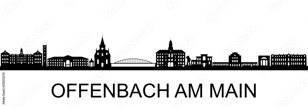 Offenbach am Main Skyline