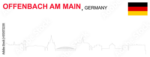 Offenbach am Main abstrakt