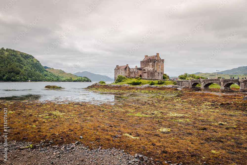 A typical castle in Scotland