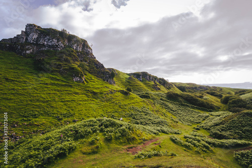 Landscapes at Fairy Glen Isle of Skye