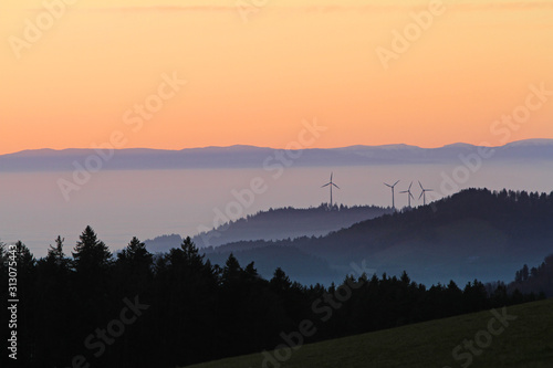 Winräder im Schwarzwald