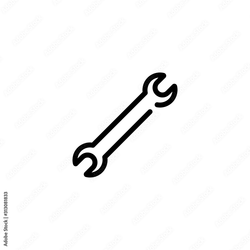 Wrench icon design Wrench icon design
