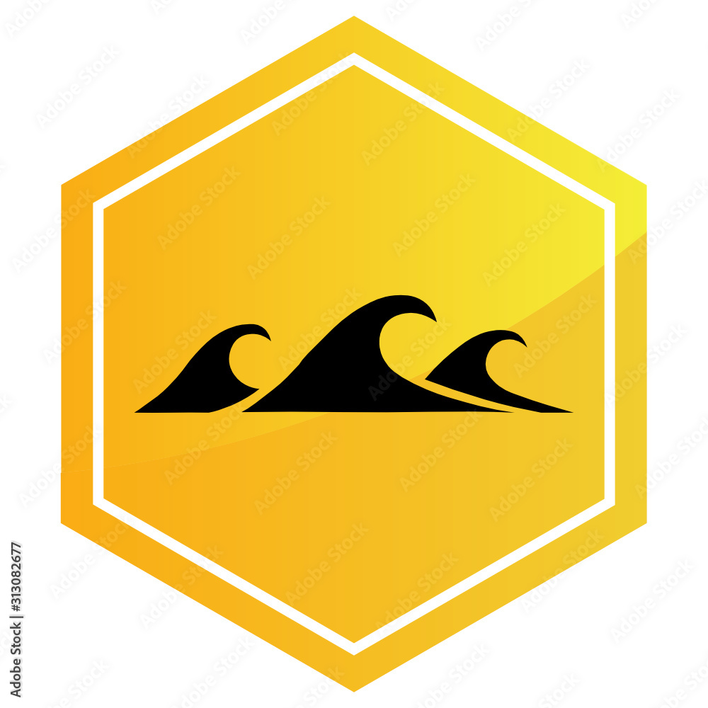 High Sea Waves Warning Sign, Shark Danger Area Design, Surfing Zone Sign High Sea Waves Warning Sign, Shark Danger Area Design, Surfing Zone Sign