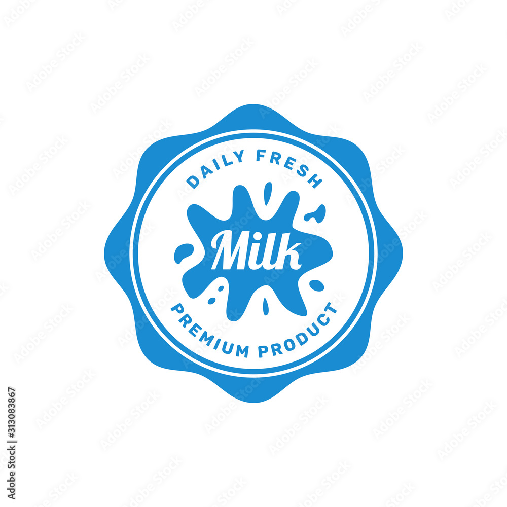 Milk logo vector for your fresh milk product or business. Logo for healthy beverage product. You can edit the file. Change text, color, etc. Milk logo vector for your fresh milk product or business. Logo for healthy beverage product. You can edit the file. Change text, color, etc.