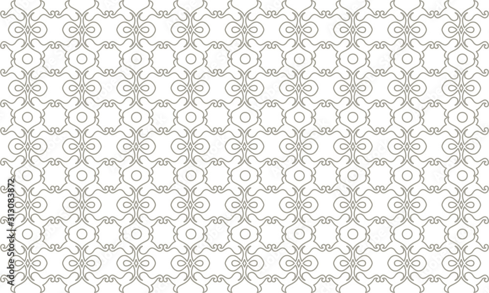 Ornamental pattern. Arabic seamless pattern. Moroccan background Textile