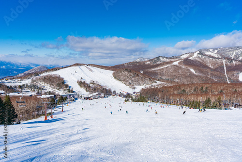 志賀高原スキー場（2020年1月）・風景物語（志賀高原の冬） © camera papa
