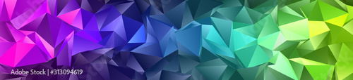 Abstract Low-Poly background. triangulated texture. Design 3d. Polygonal geom...