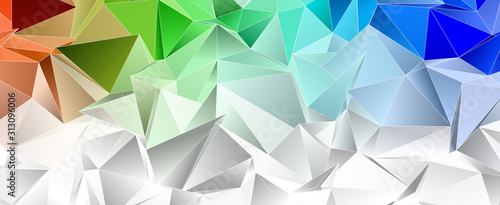 Abstract Low-Poly background. triangulated texture. Design 3d. Polygonal geometrical pattern. Triangular modern style