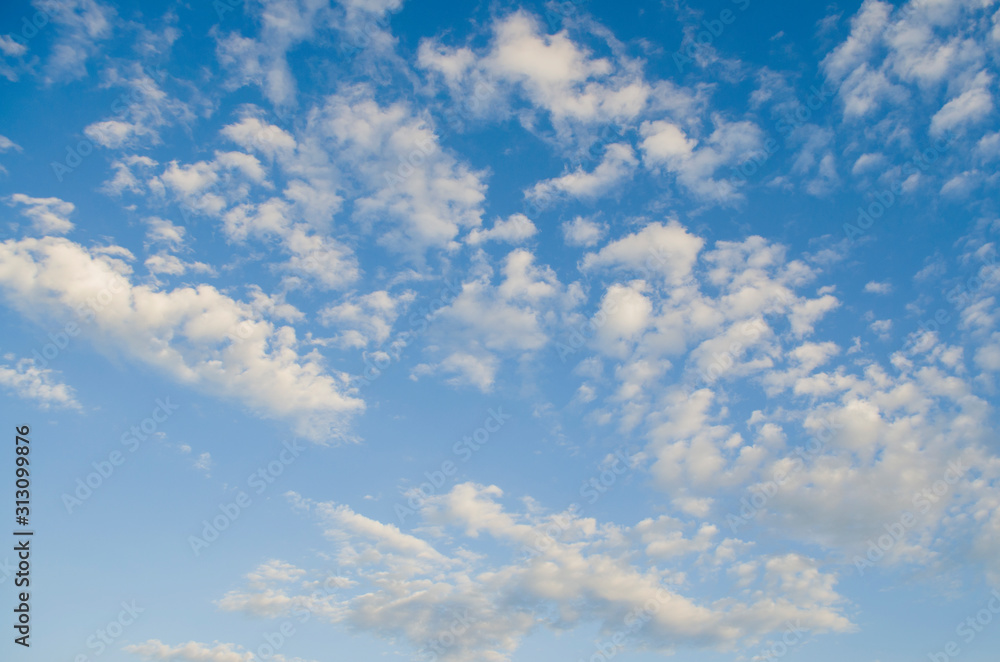 Blue sky background with clouds Blue sky background with clouds