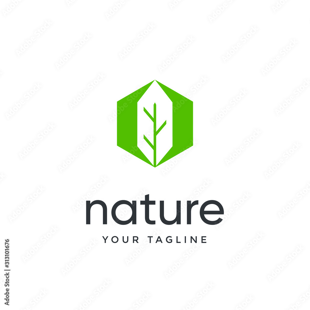 leaf logo design vector for nature symbol template editable leaf logo design vector for nature symbol template editable