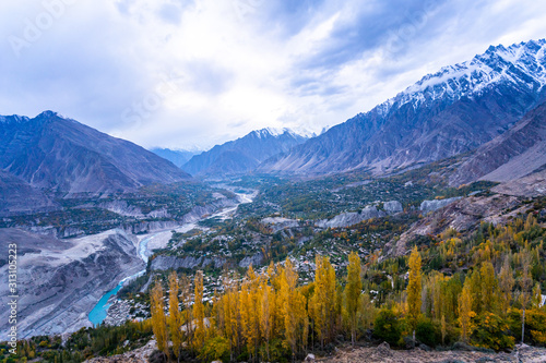 Scenery of Hunza Valley