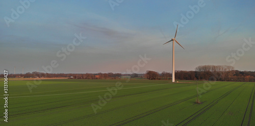 Windkraft, Saerbeck, Klimakommune, NRW, Germany