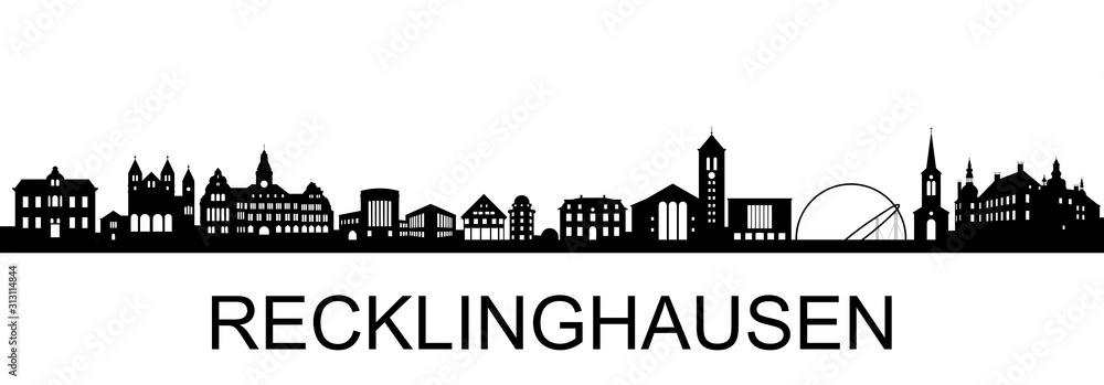 Recklinghausen Skyline