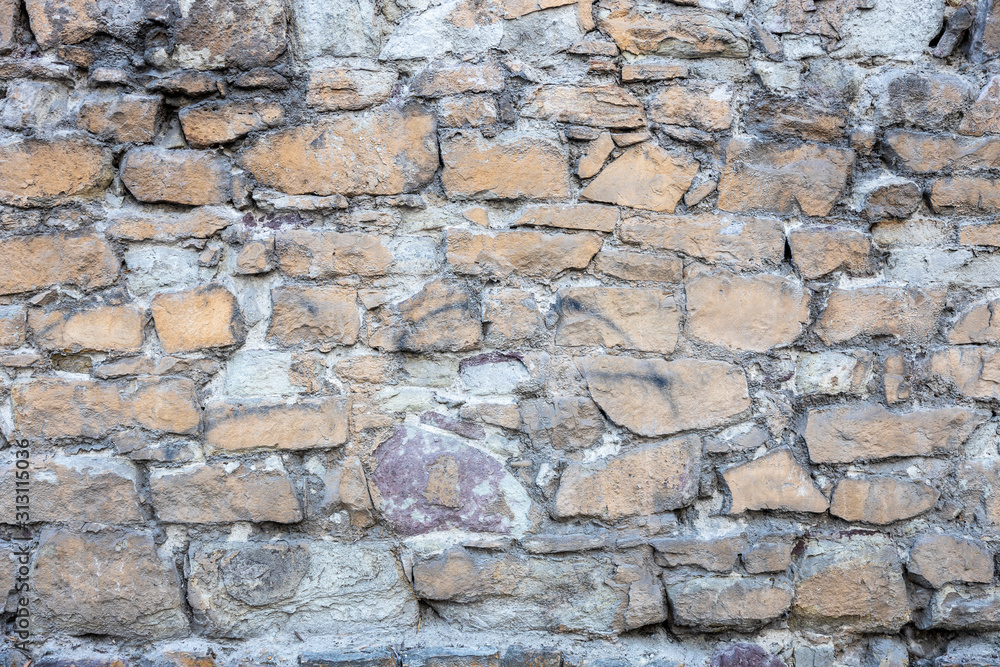 Stone block pattern wall background Stone block pattern wall background