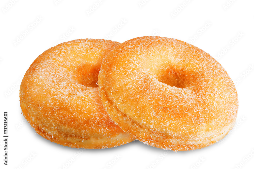 Donut on a white isolated background Donut on a white isolated background