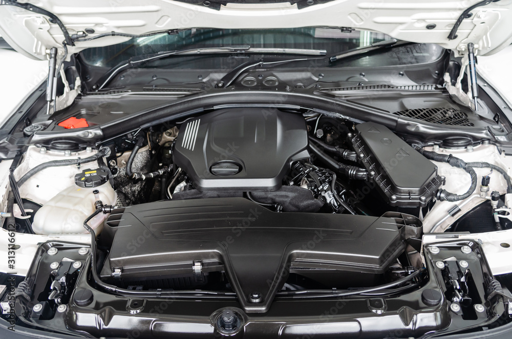 Fototapeta premium Luxury car engine
