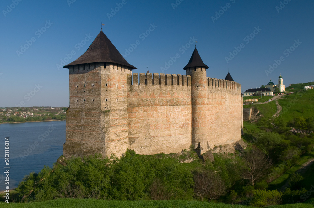 Khotyn fortress and Dniester Khotyn fortress and Dniester