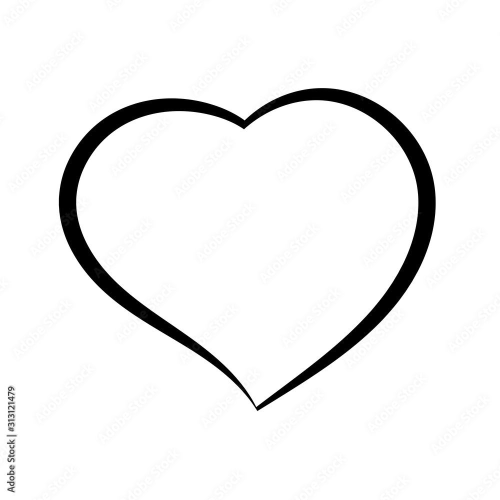 Heart doodle Heart doodle