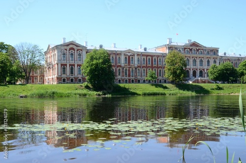 das größte Barockschloss im Baltikum: Schloss Jelgava (Jelgavas pils), Lettland photo