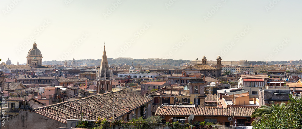 Cityscape of the old city of Rome