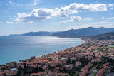 Borgio Verezzi, Ligurian Riviera, high angle view