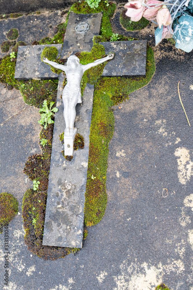 Φωτογραφία Friedhof bei Amboise im Val-de-Loire Frankreich Winter