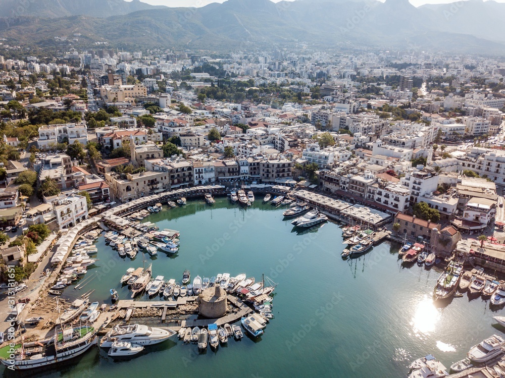 Sea port and Old Town of Kyrenia (Girne) is a city on the north coast of Cyprus.