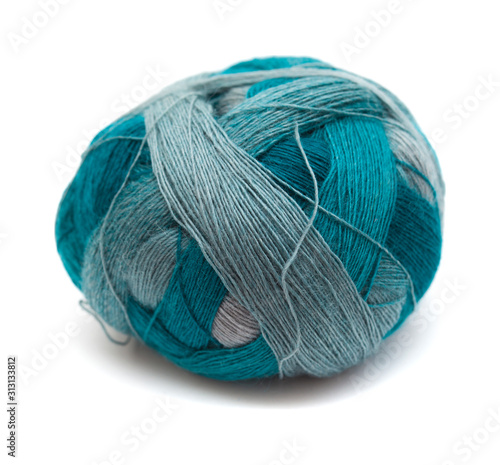 new wool yarn ball