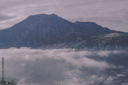 Batur Mountain View from Pinggan Village