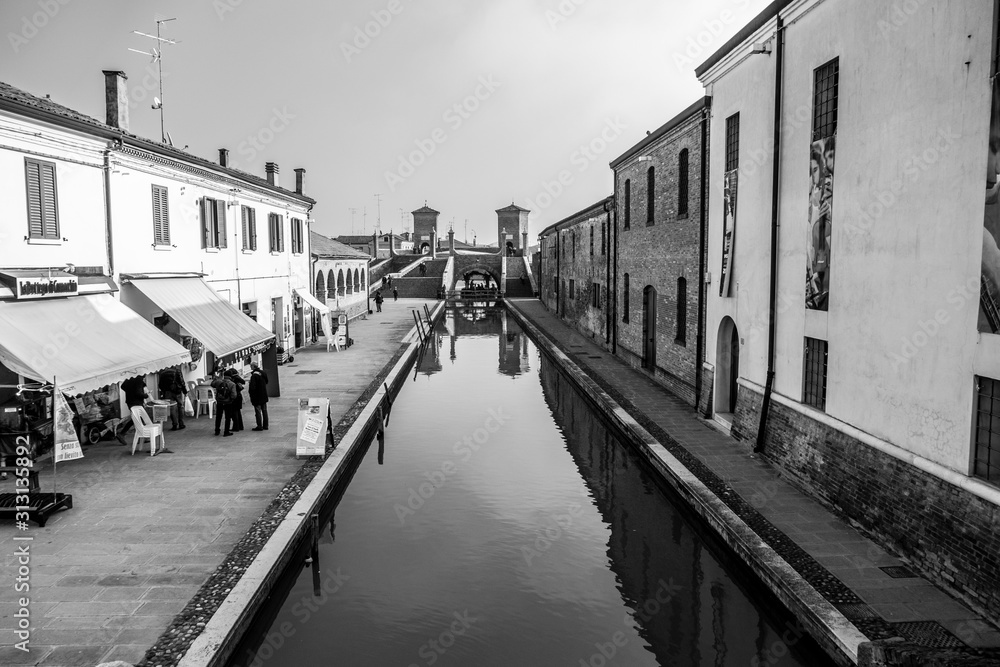 Fototapeta premium Comacchio, Ferrara