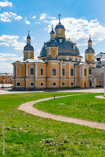 Old Vologda church in northern Russia, Europe photo