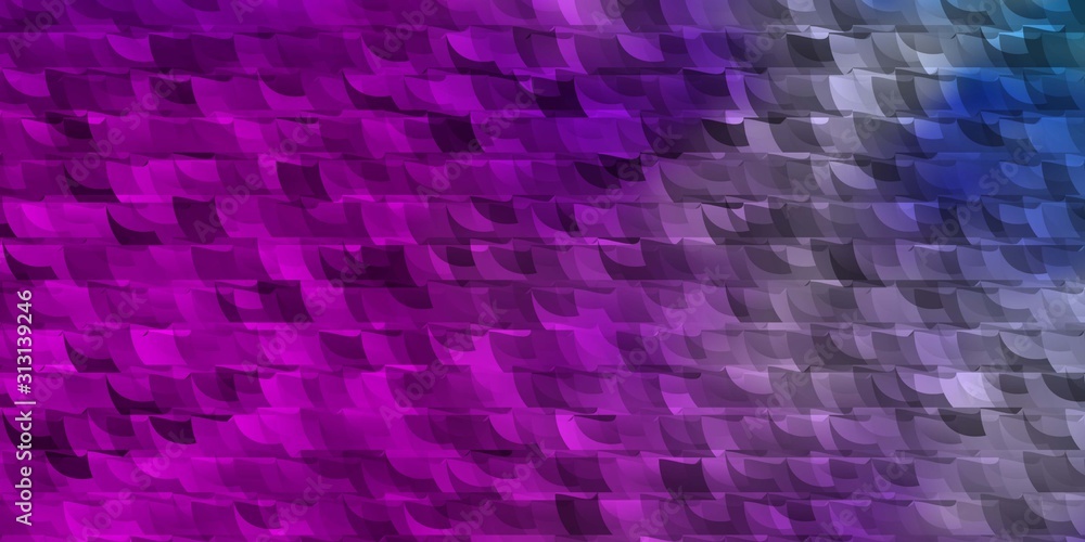 Light Pink, Blue vector backdrop with lines, triangles. Light Pink, Blue vector backdrop with lines, triangles.
