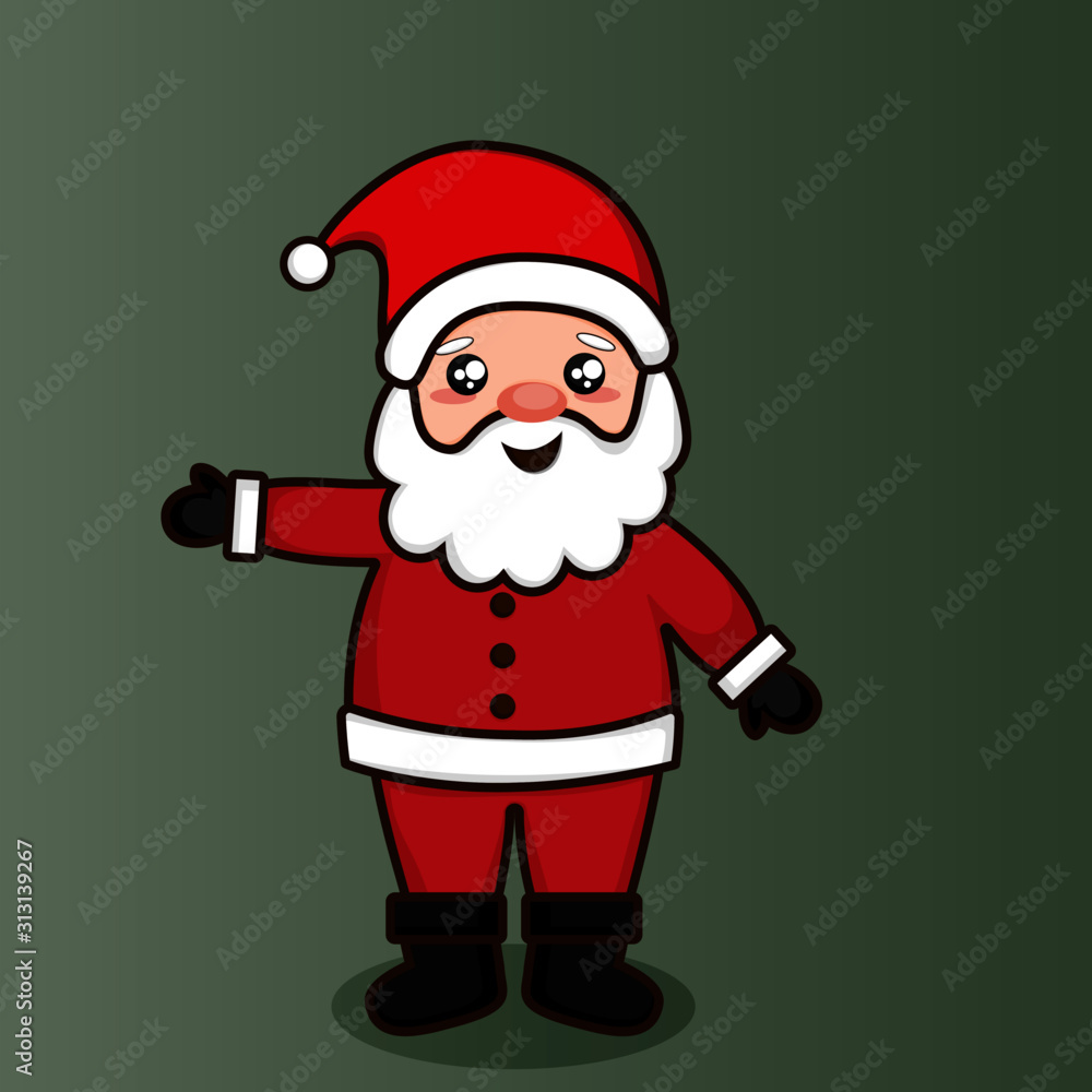 cute happy santa claus cute happy santa claus