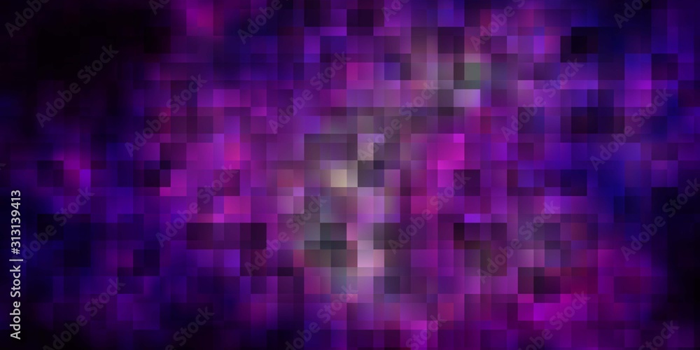 Dark Purple vector background in polygonal style. Dark Purple vector background in polygonal style.