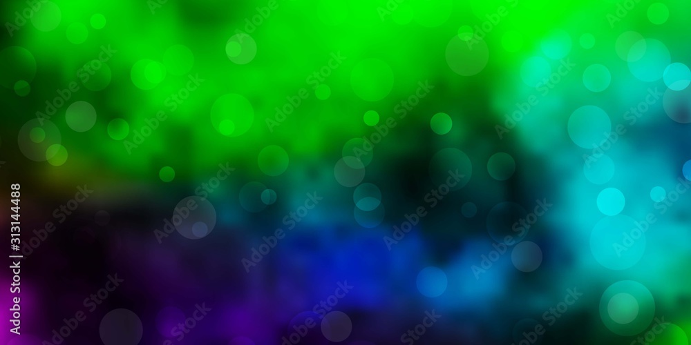 Light Pink, Green vector template with circles. Abstract illustration with colorful spots in nature style. Design for posters, banners. Light Pink, Green vector template with circles. Abstract illustration with colorful spots in nature style. Design for posters, banners.