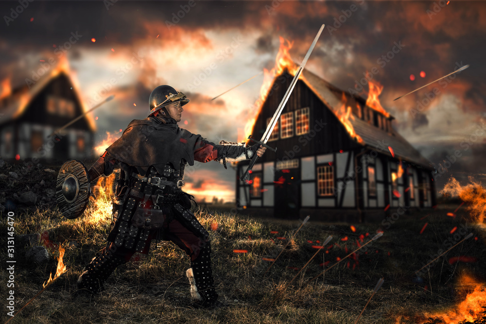 LARP Kämpferin LARP Kämpferin