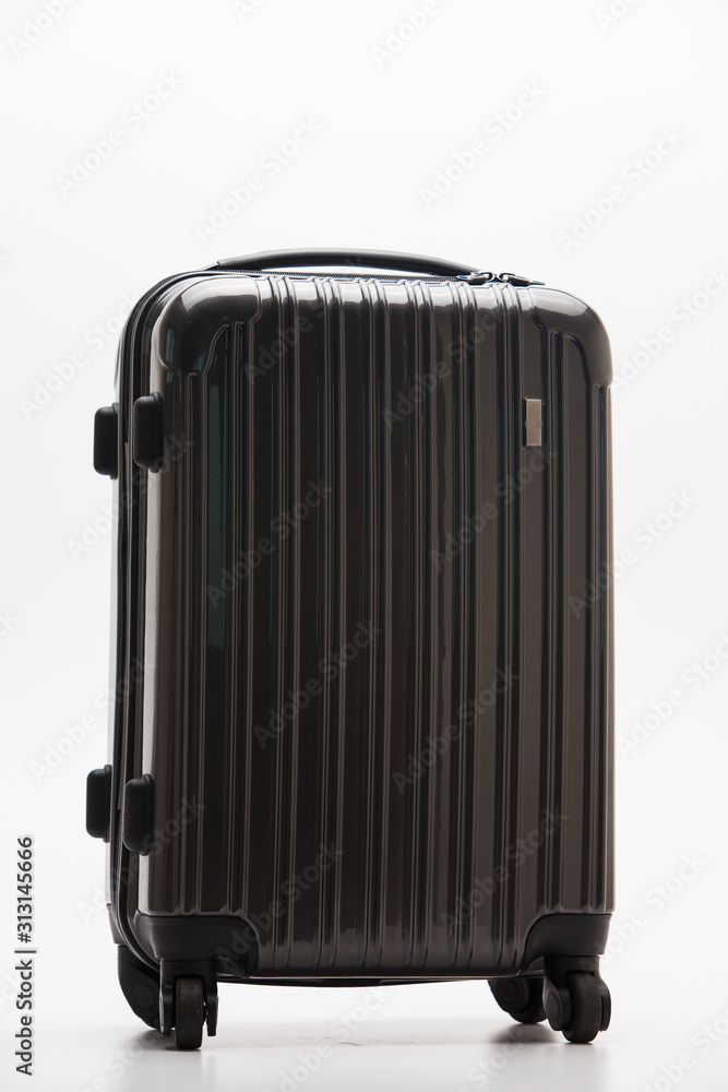 Gray Suitcase isolated Gray Suitcase isolated