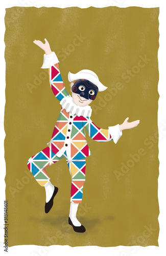 Plakat arlecchino