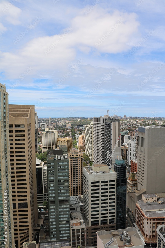 Obraz premium City of Sydney in New South Wales, Australia