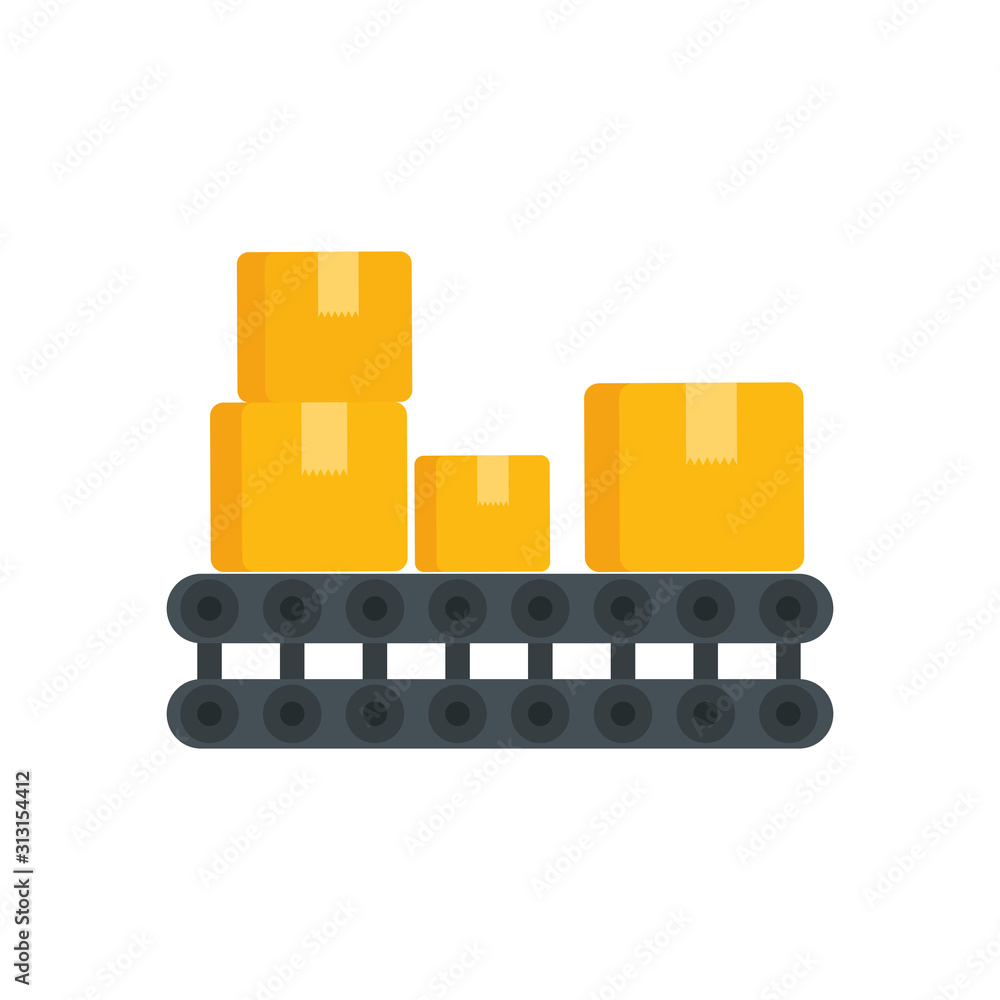 delivery service with boxes isolated icon delivery service with boxes isolated icon