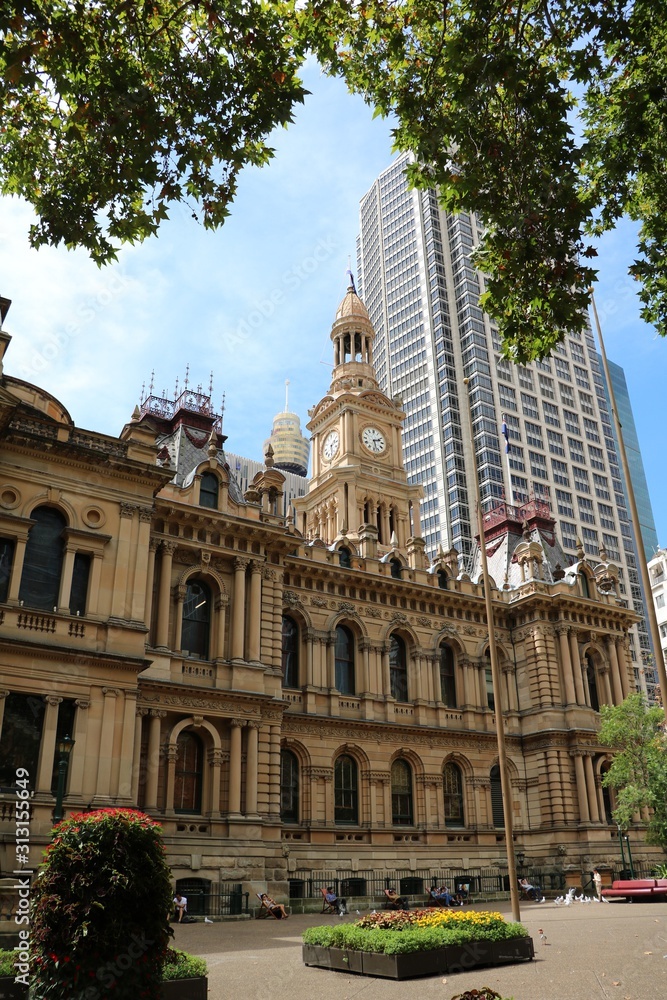 The Sydney Town Hall in Sydney, Australia