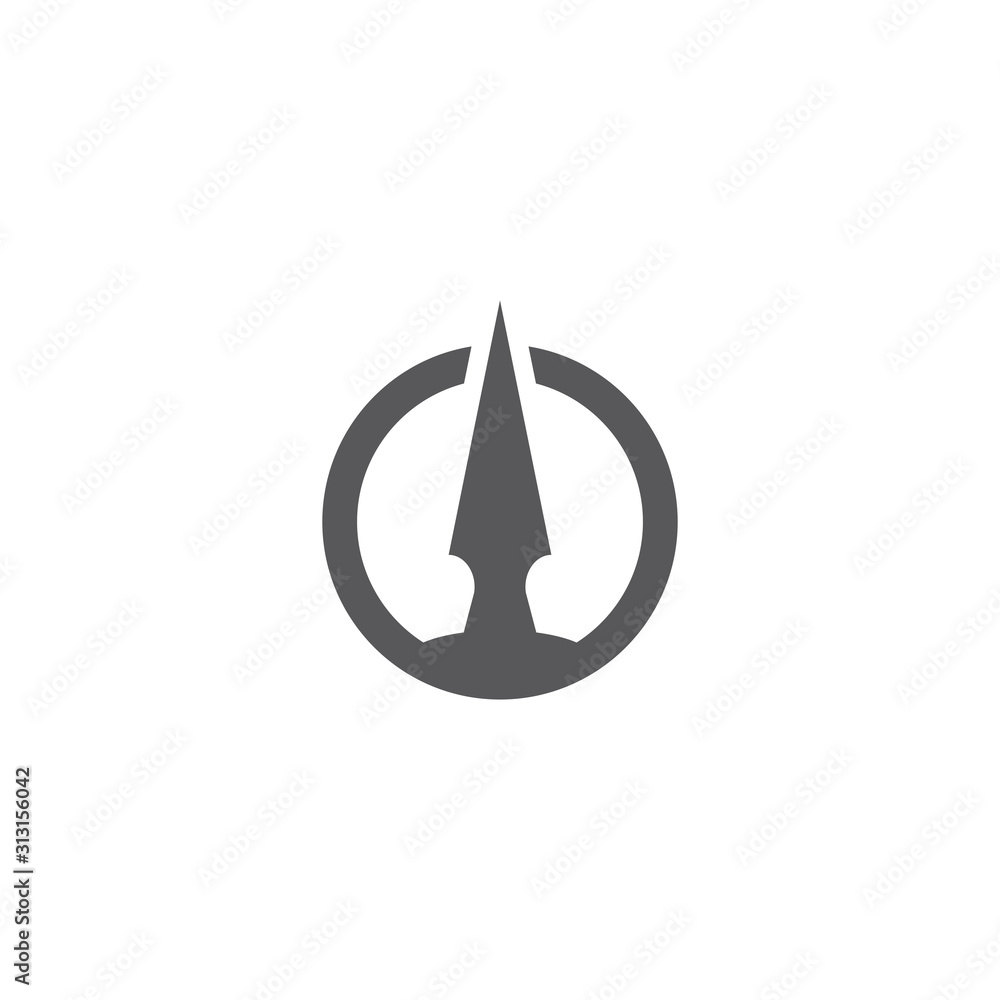 Trident Logo Template vector symbol Trident Logo Template vector symbol