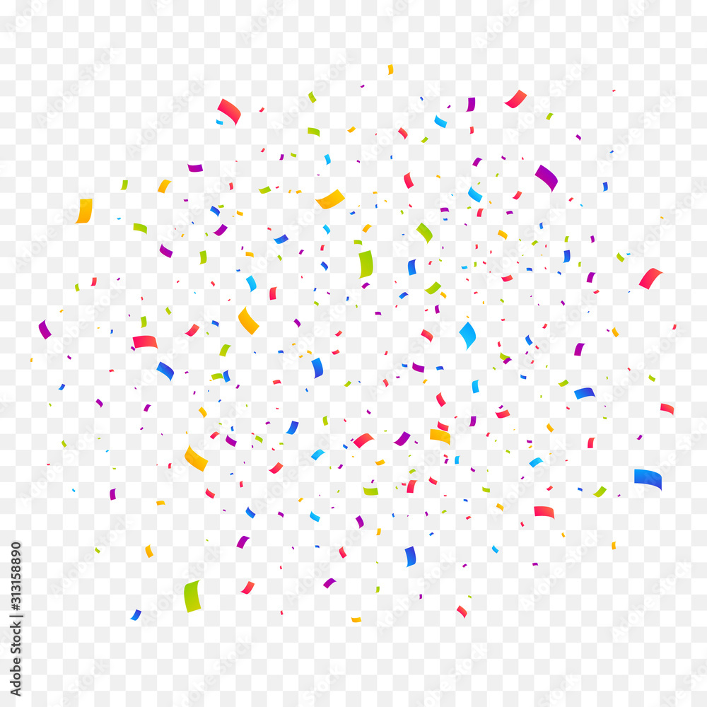 Confetti burst vector illustration Confetti burst vector illustration
