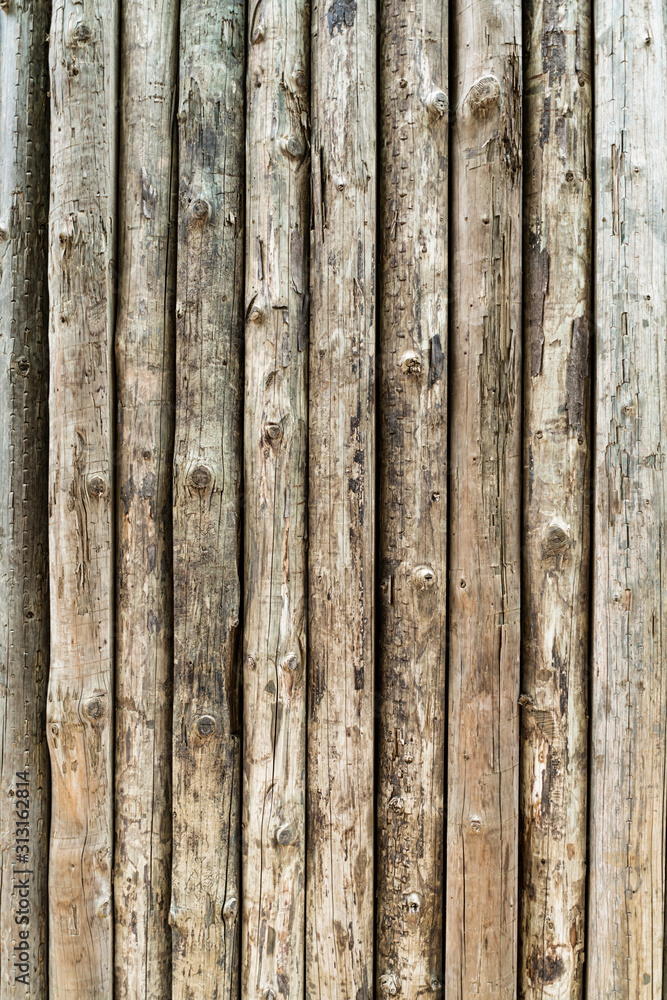 Brown wooden fence, background Brown wooden fence, background
