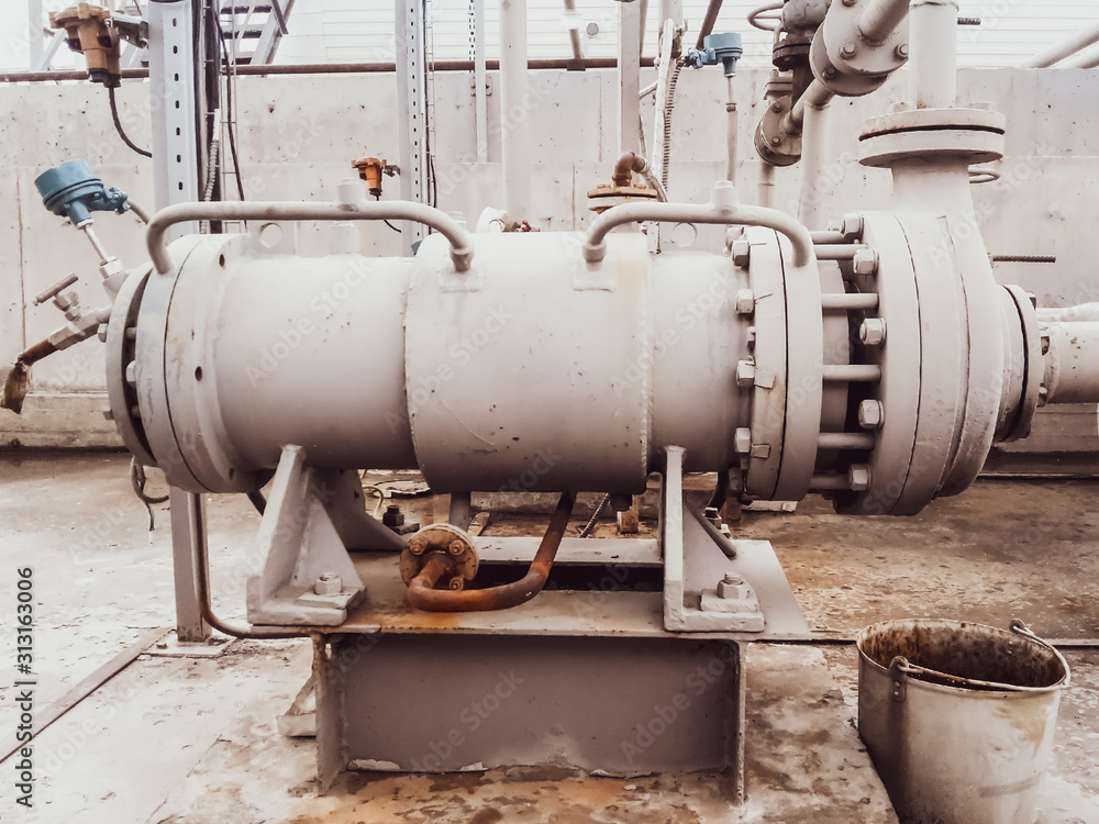 The pump for pumping of oil and products The pump for pumping of oil and products