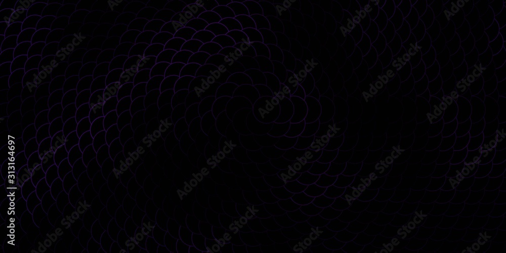 Dark Pink vector layout with circle shapes. Abstract illustration with colorful spots in nature style. Design for posters, banners.