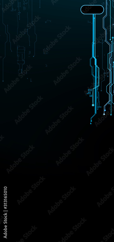 3D Matrix techology wallpaper smartphone. Creative background for smartphone  Stock Illustration | Adobe Stock