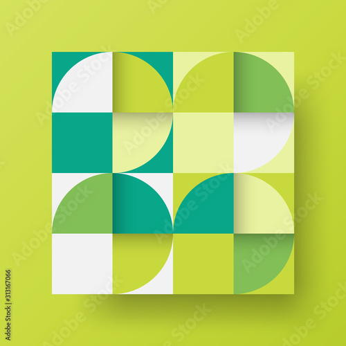 Amazing business advertisement vector mural art square banner mock up. Modern corporate abstract geometric illustration design layout background. Company identity quadrangle texture brochure template.